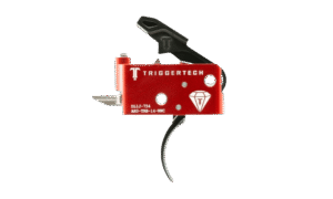 TRIGGERTECH AR15 DIAMOND PVD BLACK CURVED TRIGGER