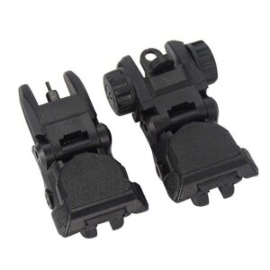 CORE ELITE OPERATIONS POLYMER FOLDING FRONT AND REAR BACK-UP SIGHTS