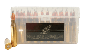 CORE ELITE OPERATIONS - .338 LAPUA MAGNUM 240GR MATCH GRADE SOLID FLASH TIP CUSTOM LOAD 40RND