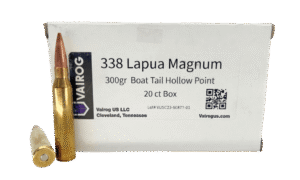 VAIROG US - .338 LAPUA MAGNUM 300GR BOAT TAIL HOLLOW POINT