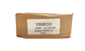 VAIROG US - 9MM 115GR FULL METAL JACKET (FMJ) 500RND CASE