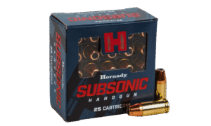 HORNADY 147GR 9MM SUBSONIC 25RND BOX