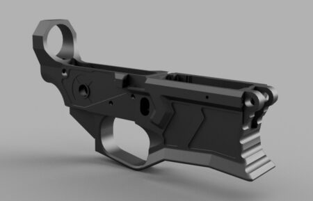 BRAVO SERIES AR15 BILLET LOWER RECEIVER - BLACK