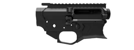BRAVO SERIES AR15 BILLET RECEIVER SET - BLACK