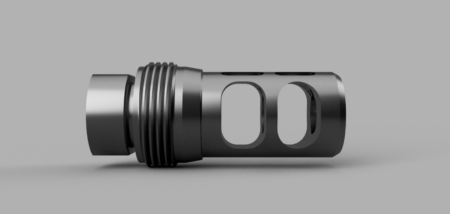 A15 THREADED MUZZLE BRAKE 5.56/9 - SUPPRESSOR READY